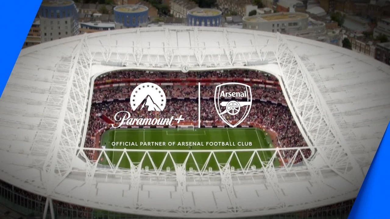 Arsenal Paramount+ Partnership